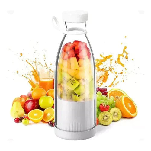 Kompakt, transportabel smoothieblender med frugtbeholder og drikkelåg | Ka-mostore