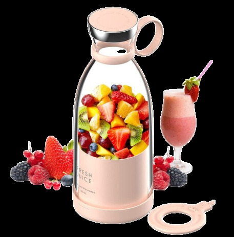 Kompakt, transportabel smoothieblender med frugtbeholder og drikkelåg | Ka-mostore