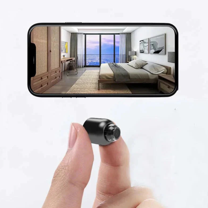 Cámara WiFi compacta con visión nocturna: vigilancia discreta y eficaz | Ka-mostore