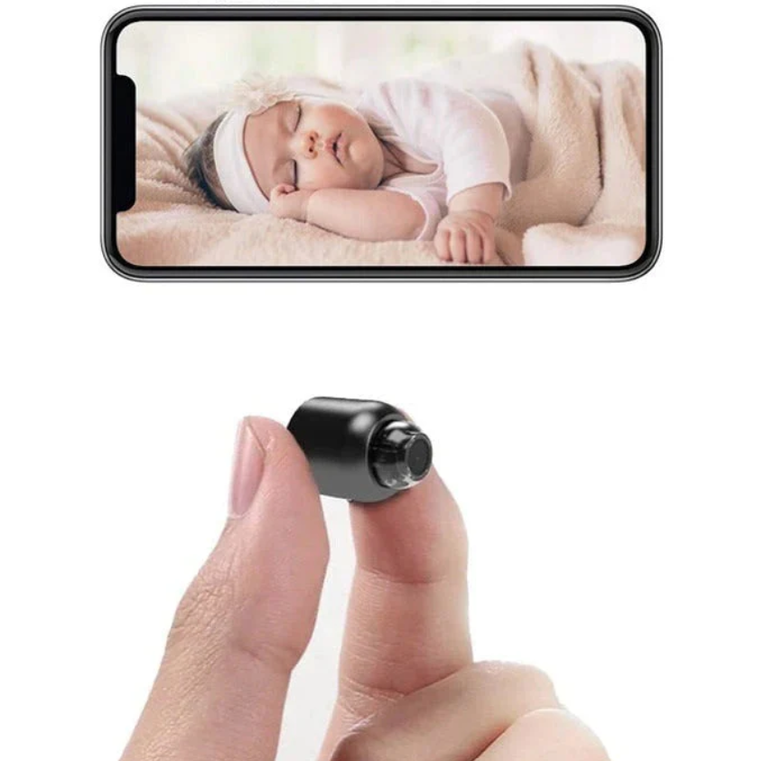 Cámara WiFi compacta con visión nocturna: vigilancia discreta y eficaz | Ka-mostore