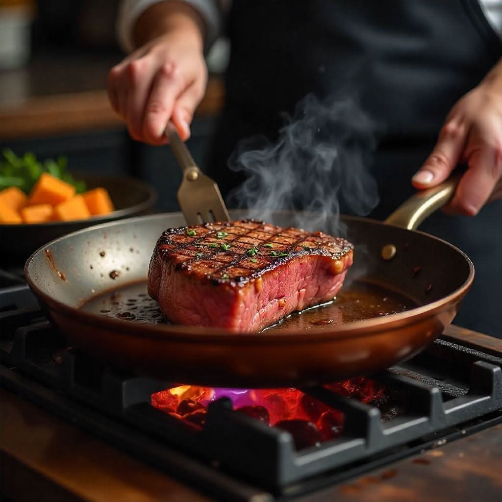 Copper Cookware - Non-stick pan with even heat | Ka-mostore