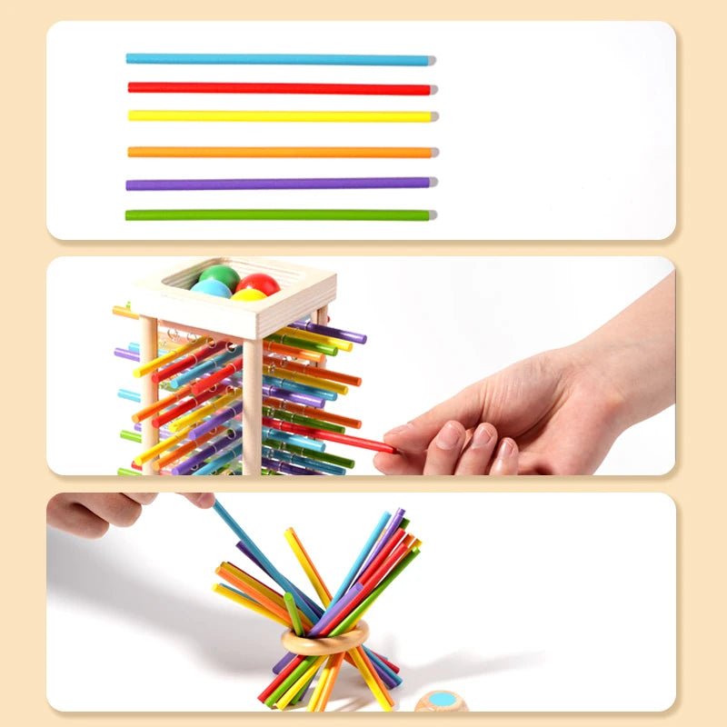 Wooden Counting Rods for Early Math Skills | Ka-mostore