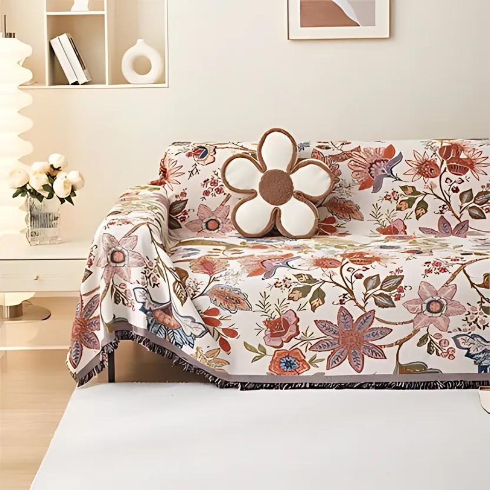 Country Charm Floral Throw | Ka-mostore