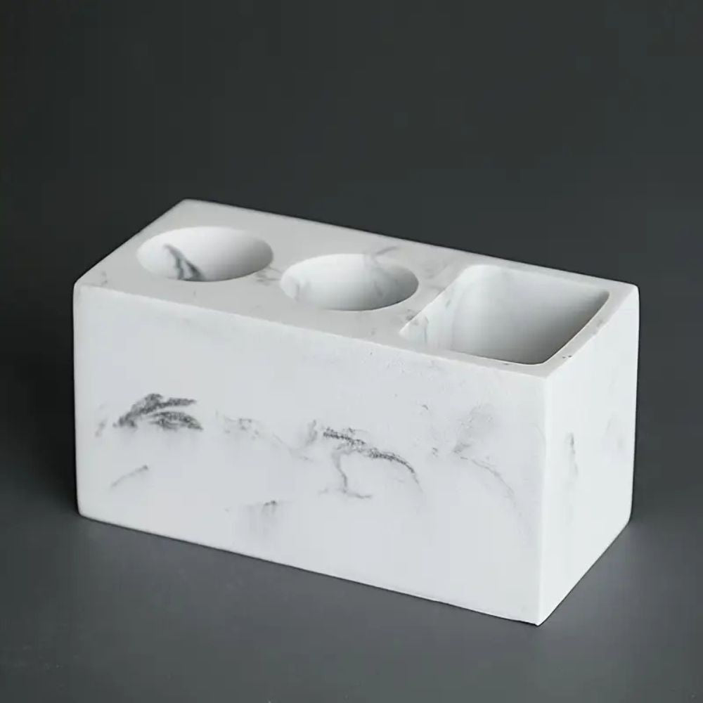 Resin Couple Toothbrush Stand | Ka-mostore