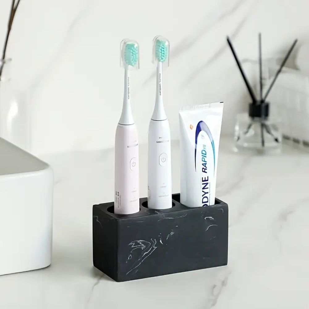 Resin Couple Toothbrush Stand | Ka-mostore