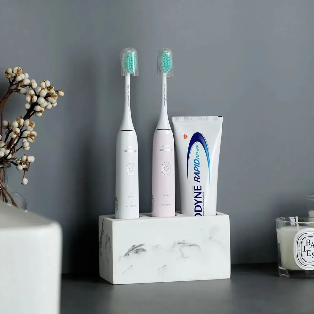 Resin Couple Toothbrush Stand | Ka-mostore