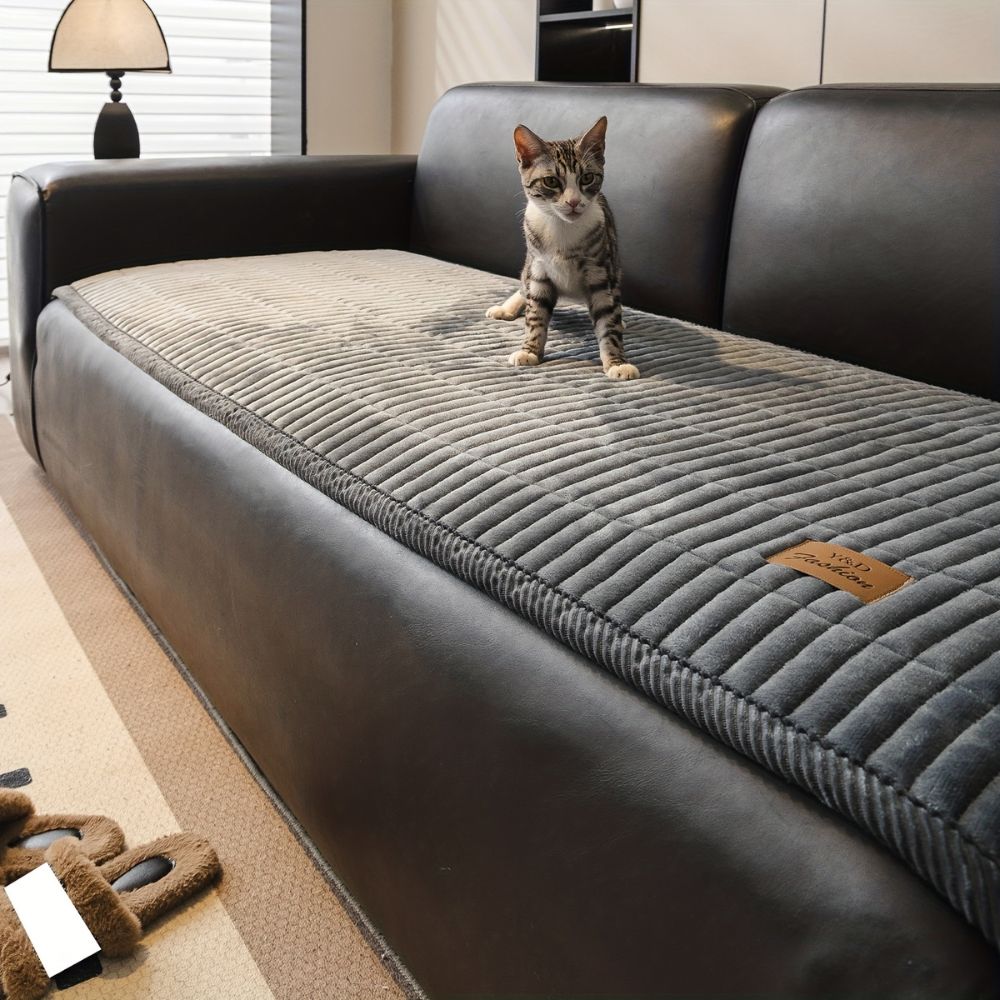 Soft Quilted Sofa Cover for Furniture Protection | Ka-mostore