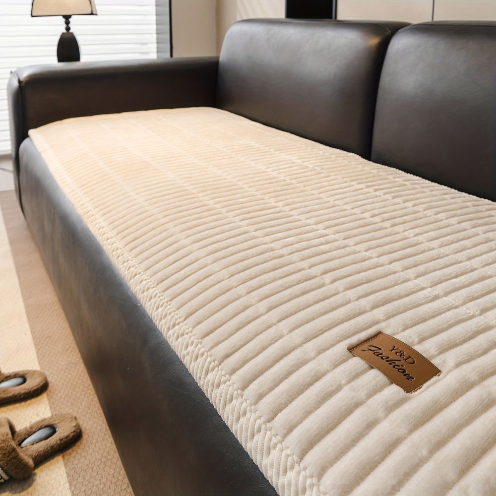 Soft Quilted Sofa Cover for Furniture Protection | Ka-mostore