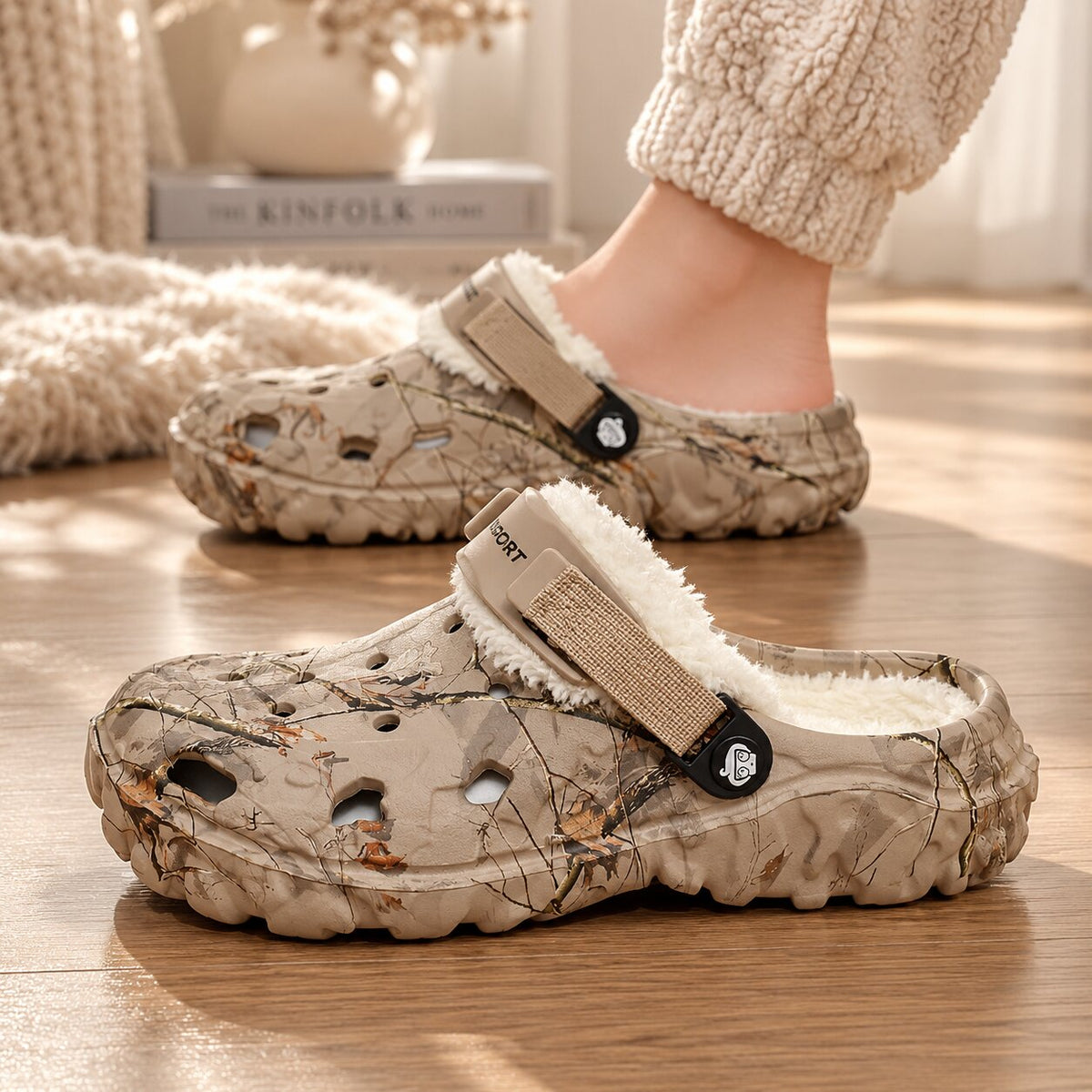 CozyCroc winterklompen — warm gevoerd comfort