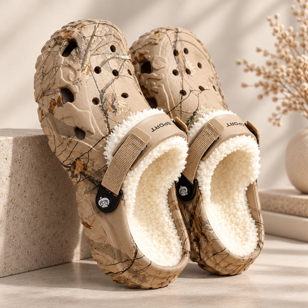 CozyCroc winterklompen — warm gevoerd comfort