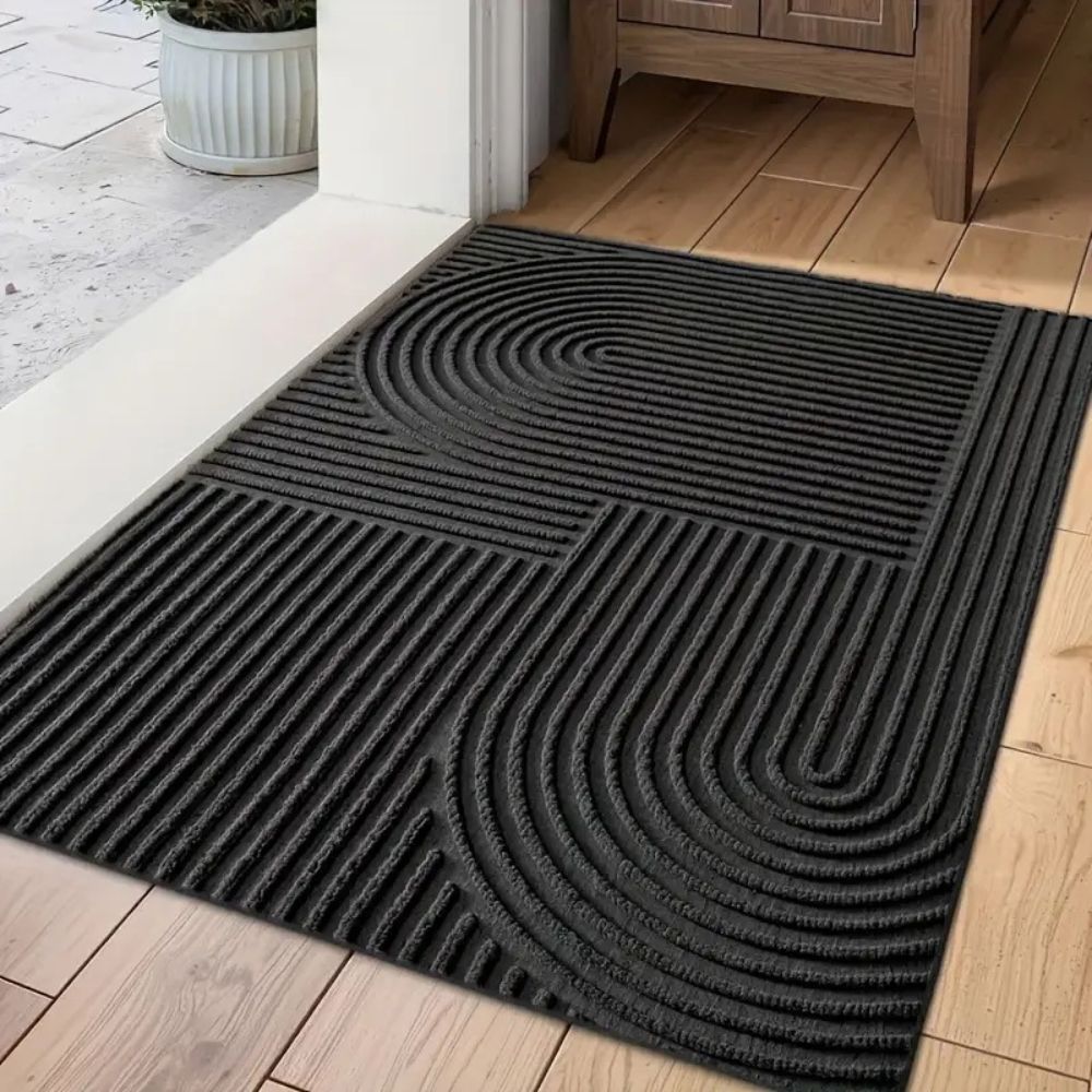 Striped Curve Entryway Mat | Ka-mostore