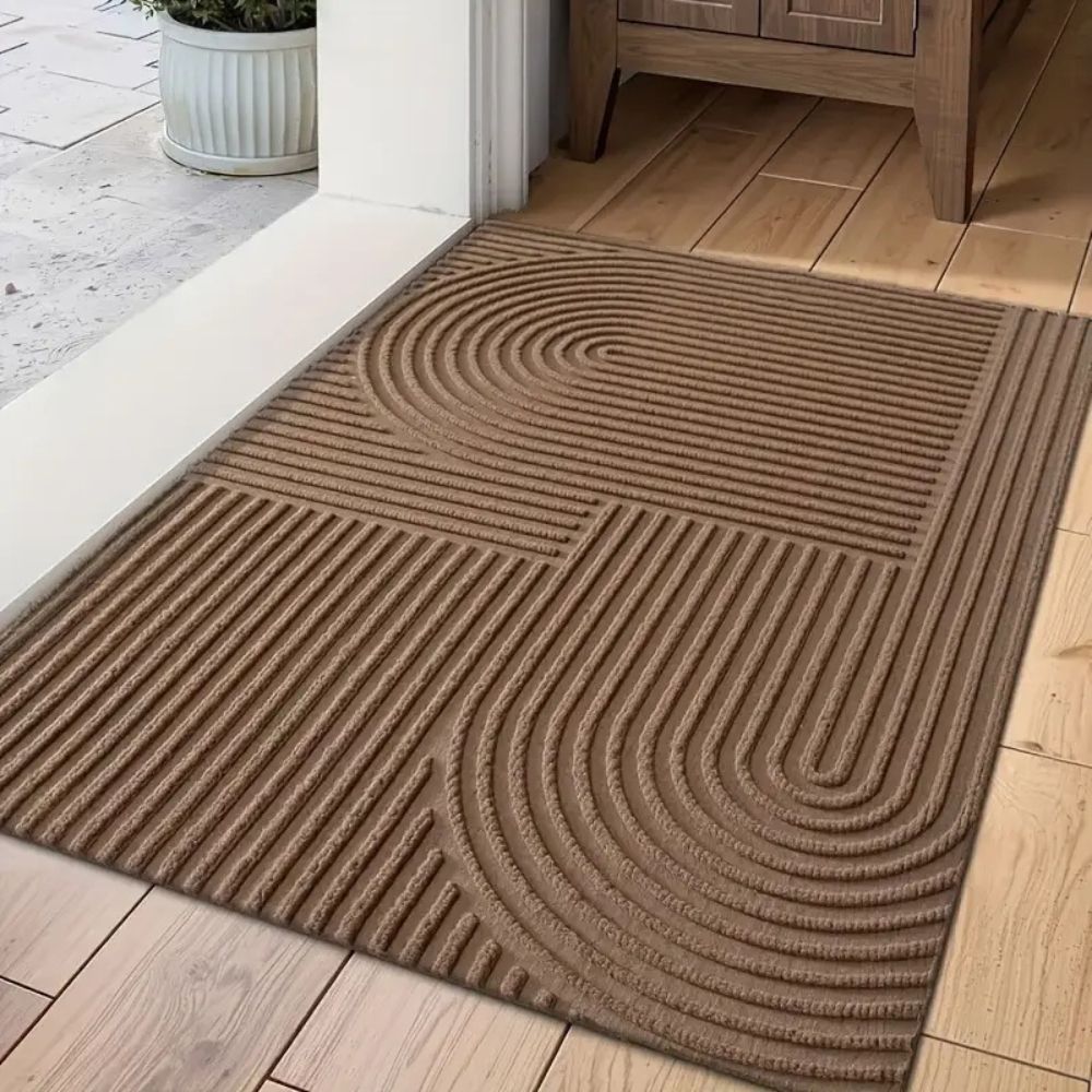 Striped Curve Entryway Mat | Ka-mostore