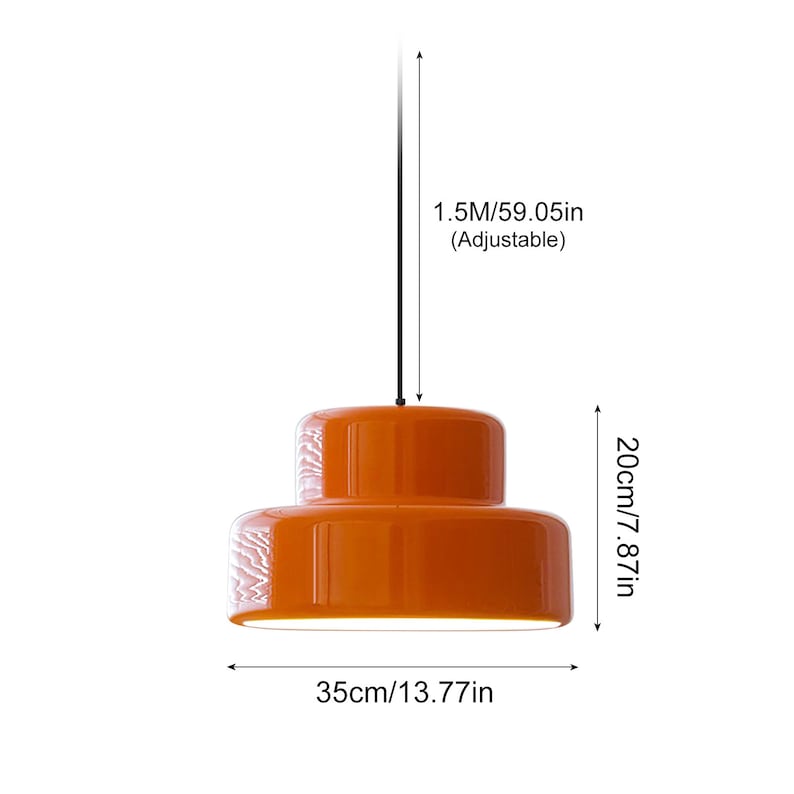 Lumenara Modern Pendant Light For Dining And Living Spaces With Warm Ambience And Soft Glow