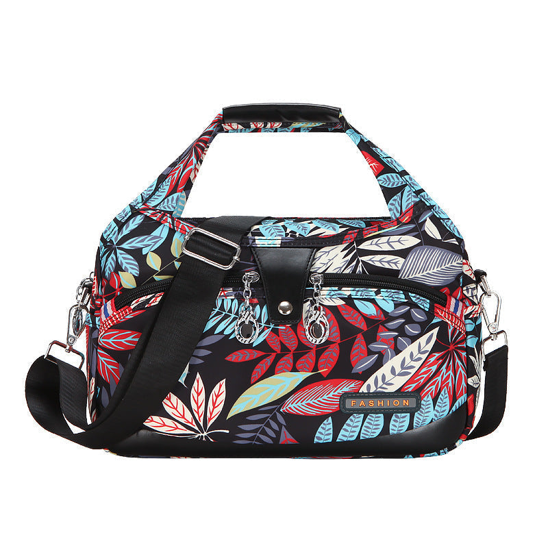 Geantă crossbody antifurt din nailon — design hidrofug, compartimente multiple, funcții de securitate ascunse