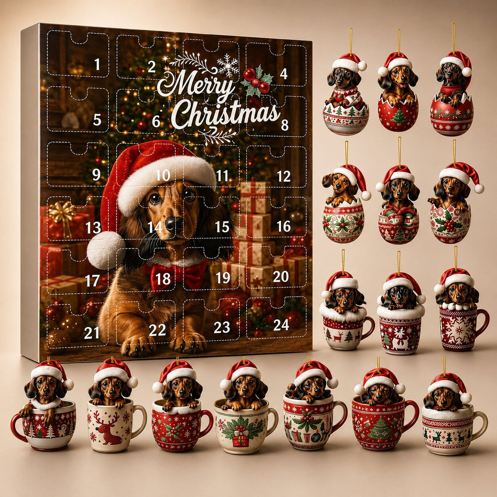 2026 Dachshund Advent Calendar — 24 Festive Dog-Themed Surprises