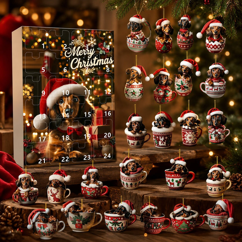 2026 Dachshund Advent Calendar — 24 Festive Dog-Themed Surprises