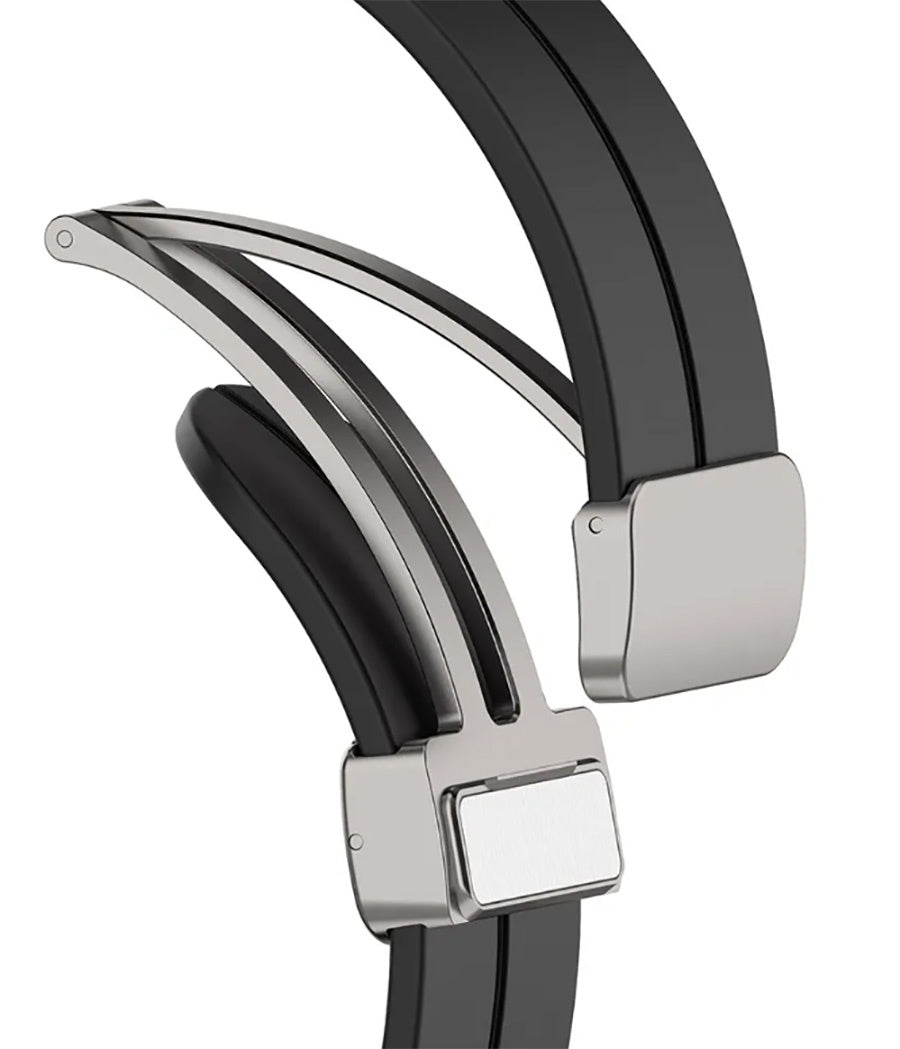 Samsung Galaxy Watch 5 Pro -magneettiranneke urheiluun — varma istuvuus, musta