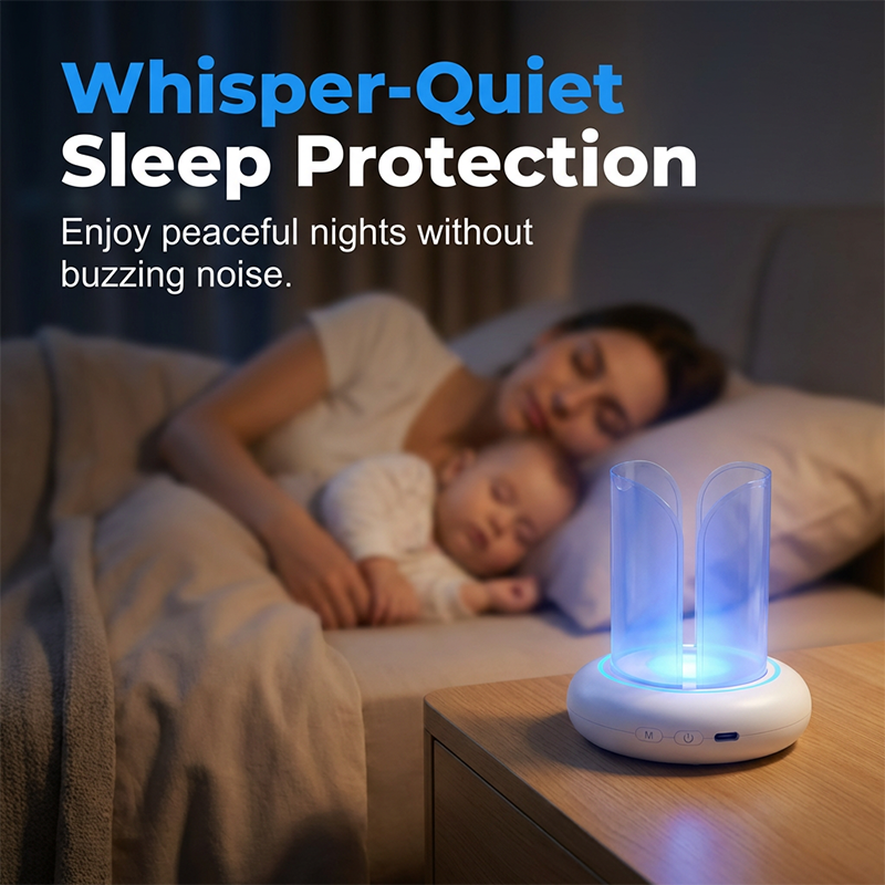 360° UV Insect Trap — Chemical-Free Mosquito, Fly, Moth & Fruit Fly Control