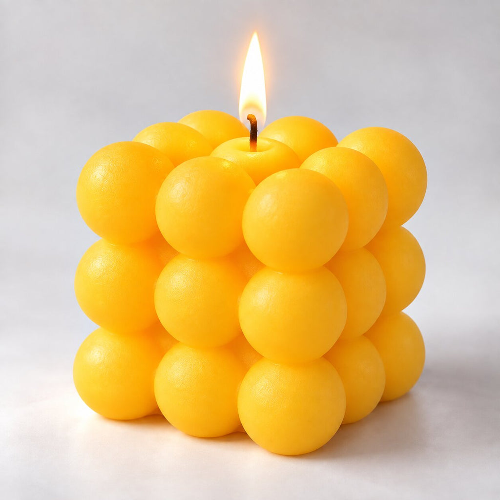 Set di candele cubiche profumate da 3 pezzi — candele decorative per la casa