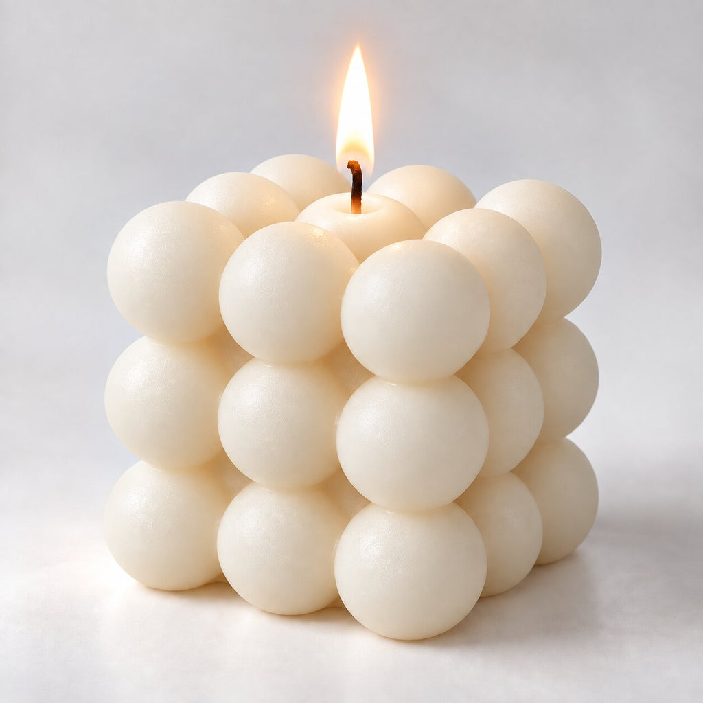Set di candele cubiche profumate da 3 pezzi — candele decorative per la casa