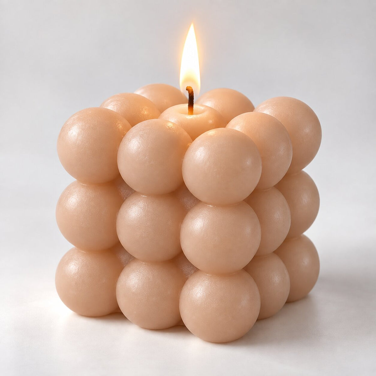 Set di candele cubiche profumate da 3 pezzi — candele decorative per la casa