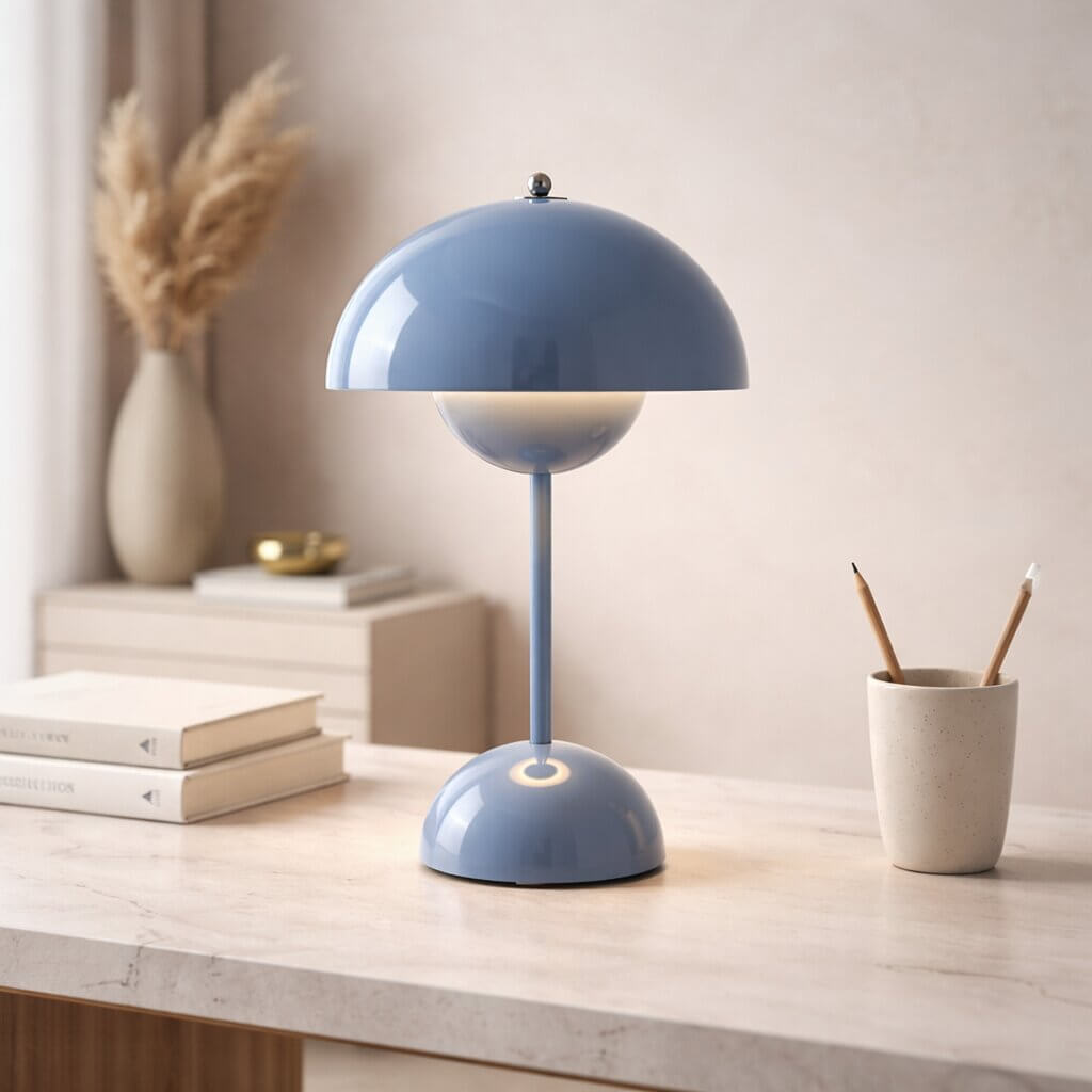 Lumora designerbordlampe — ledningsfri, dæmpbart varmt lys