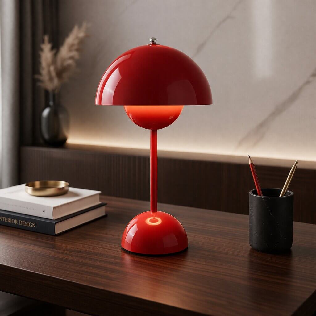 Lumora designerbordlampe — ledningsfri, dæmpbart varmt lys