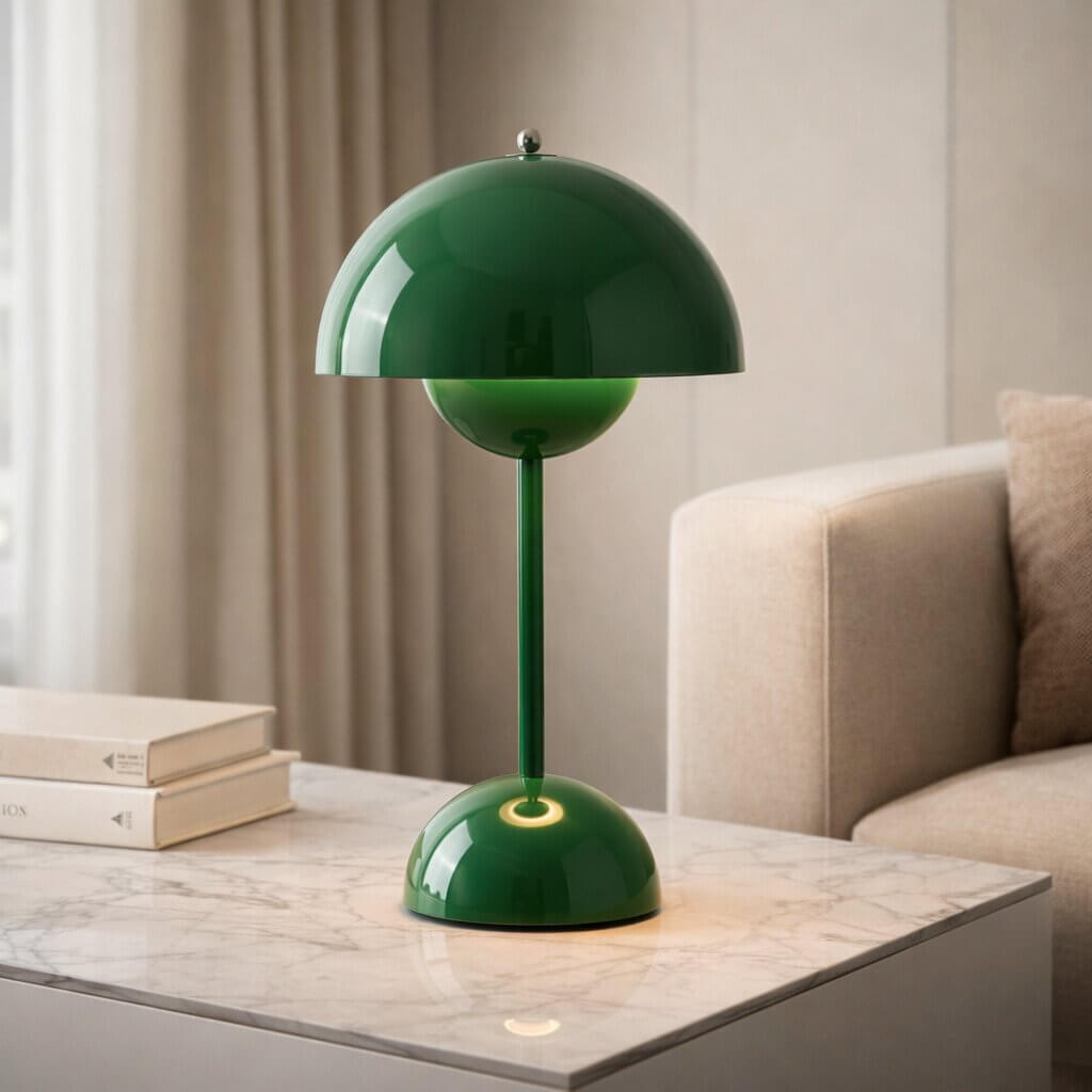 Lumora designerbordlampe — ledningsfri, dæmpbart varmt lys