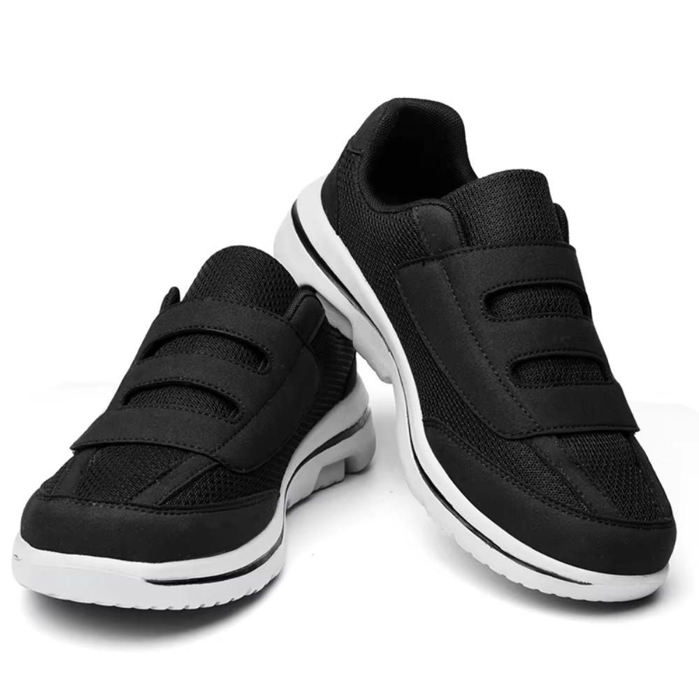 Adjustable Velcro Shoes Extra Wide Breathable Comfort For Swollen Feet
