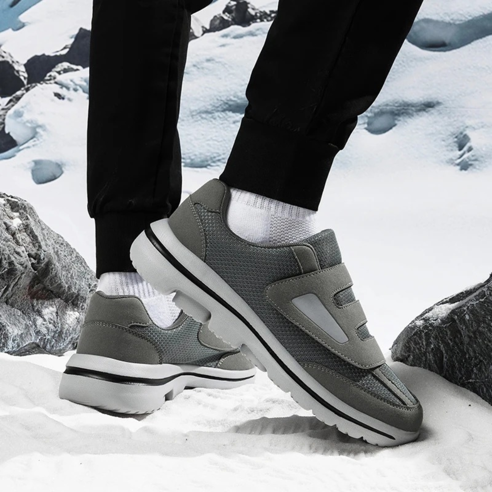 Adjustable Velcro Shoes Extra Wide Breathable Comfort For Swollen Feet