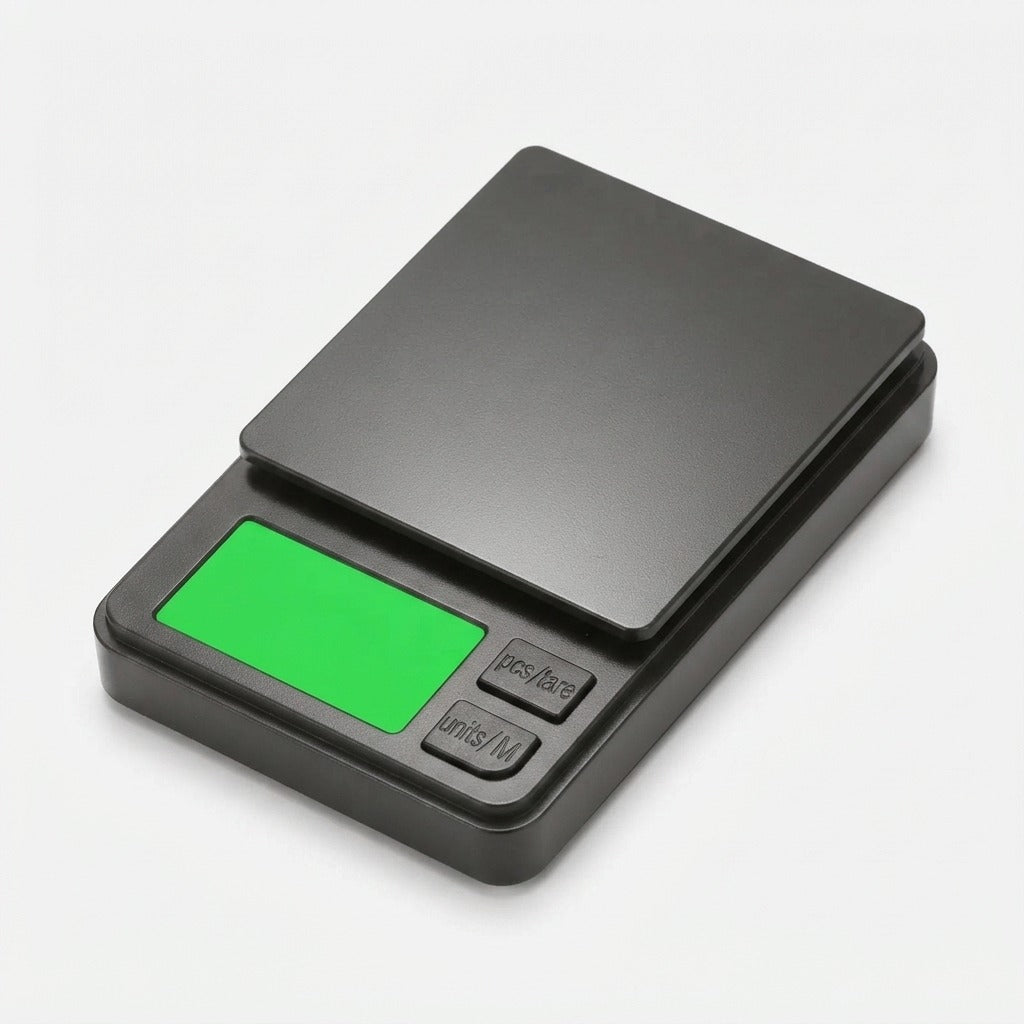 Digitale Taschenwaage — Präzision von 0.01 g oder 0.1 g, hintergrundbeleuchtetes Display