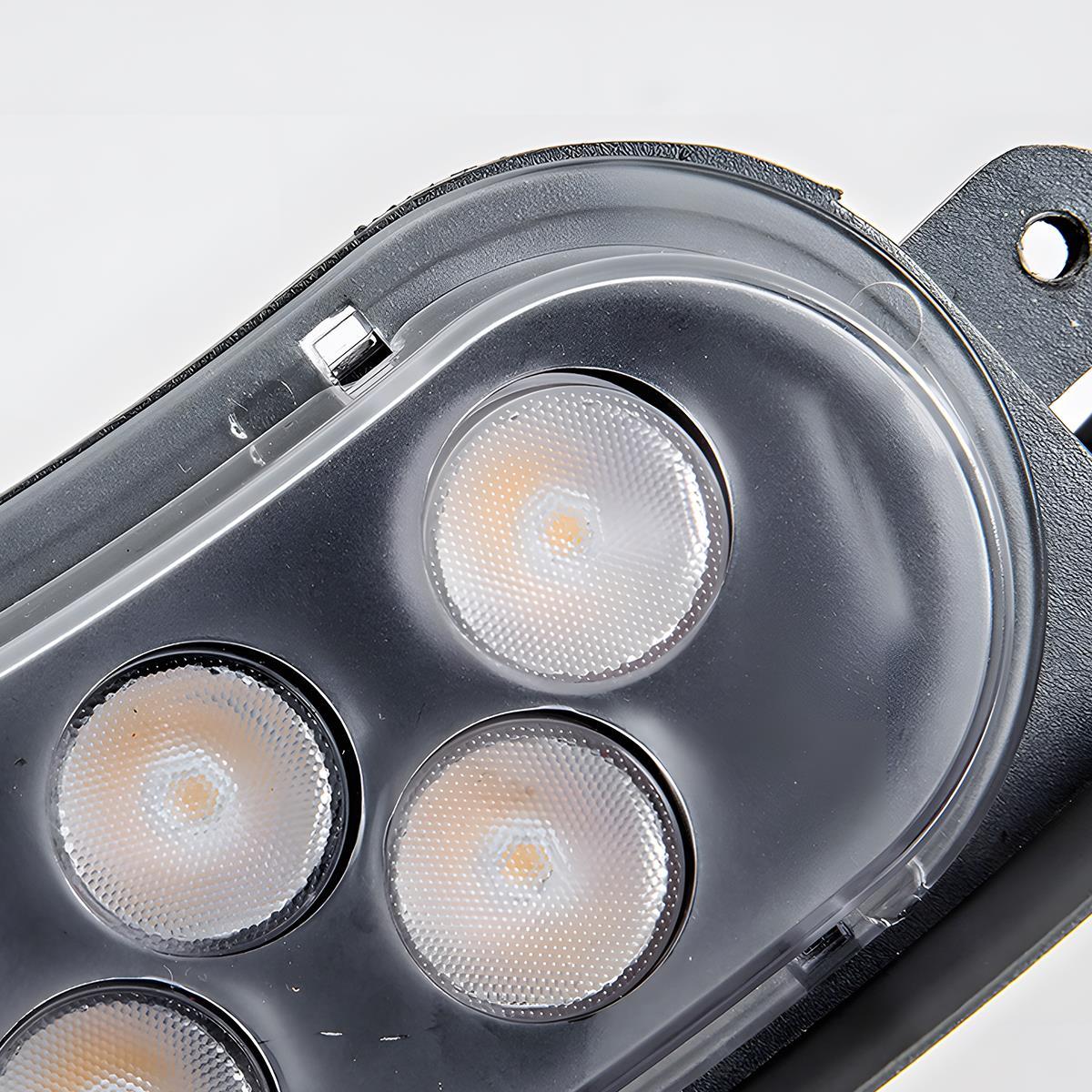 Garden Spot LED Arch Spotlight With Ground Spike, 12W, RGB Warm White, IP65