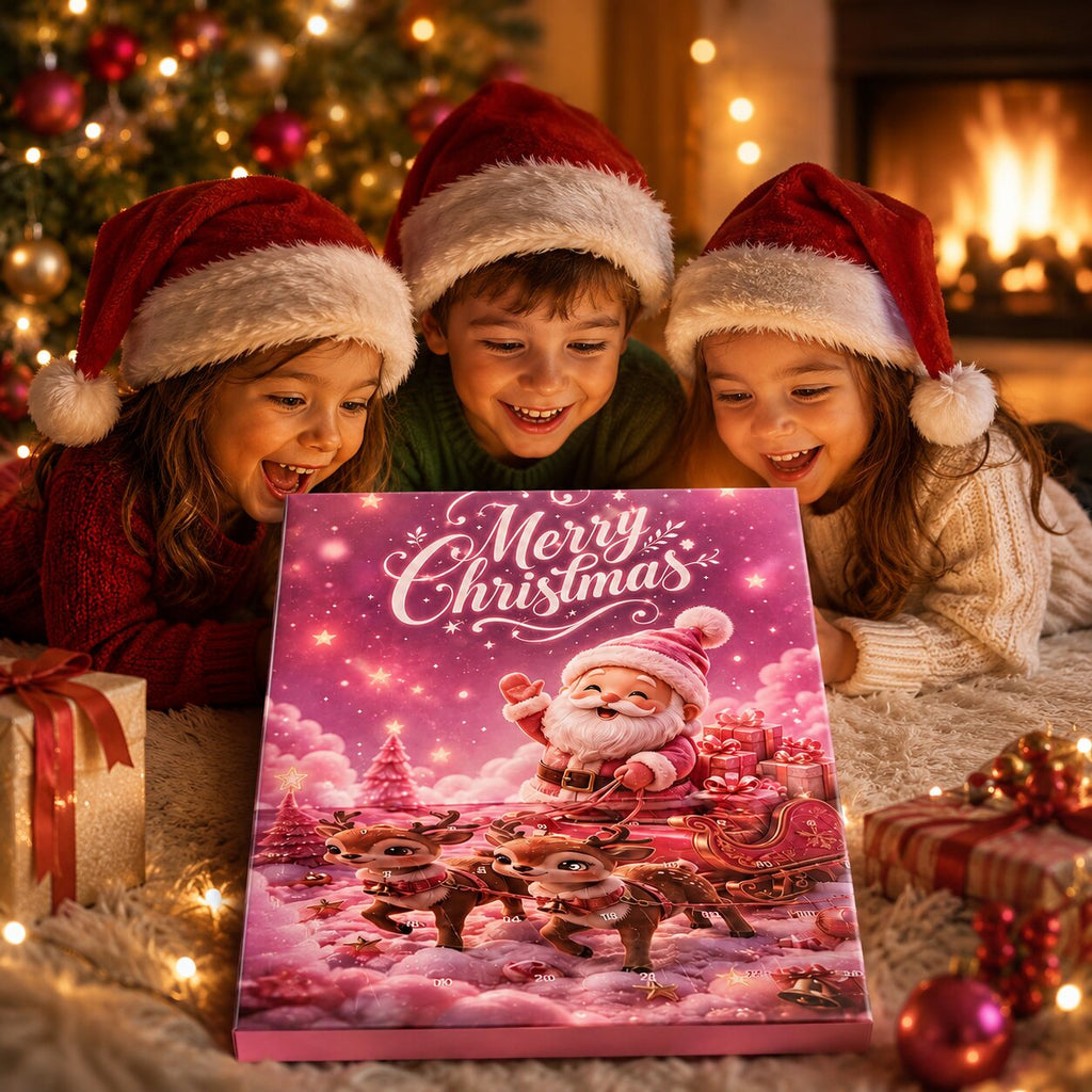 2026 gør-det-selv-adventskalender med armbånd - 24-dages nedtælling til smykkefremstilling