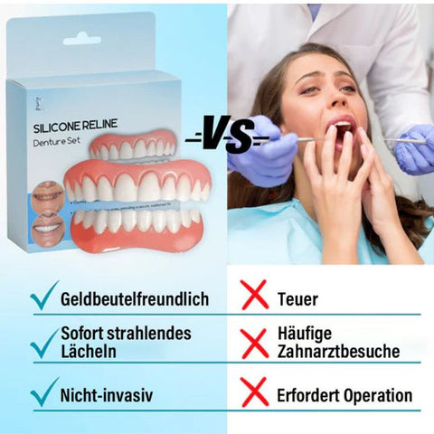 طقم تثبيت وتعديل أطقم الأسنان العالمي GebissFix