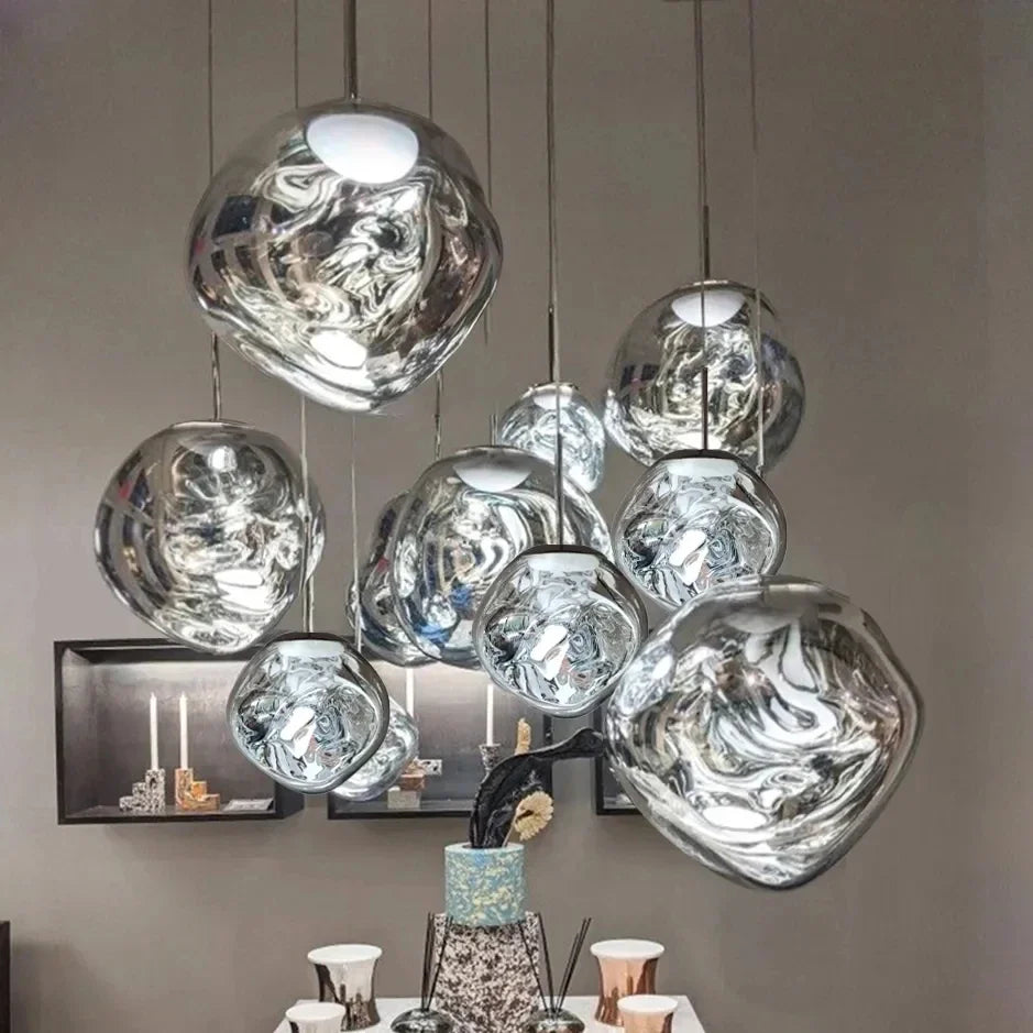 Fjordline Pendant Light Nordic Glass Fixture For Living Rooms Dining Rooms And Kitchens