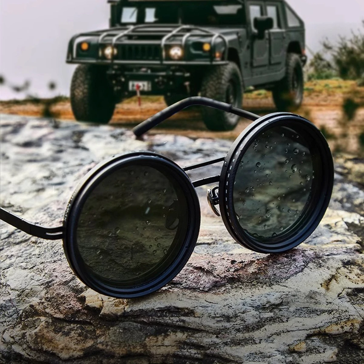 Ochelari de soare cu lentile ajustabile — protecție UV400