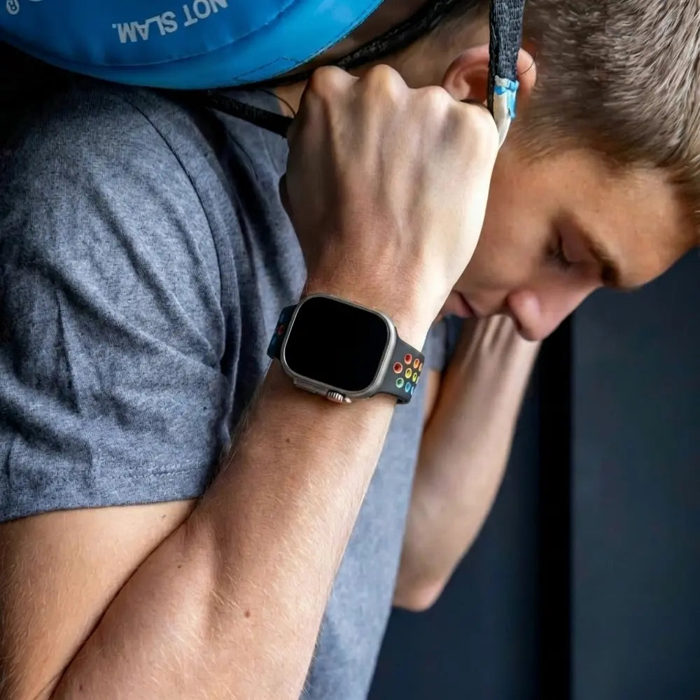 Apple Watch Sportrem — sort regnbuedesign