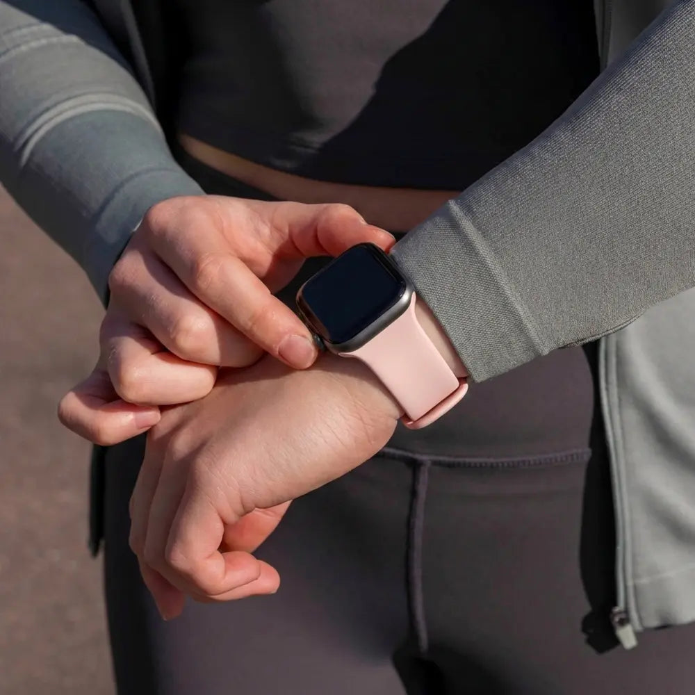 Silikonový řemínek pro Apple Watch — edice Antique Pink