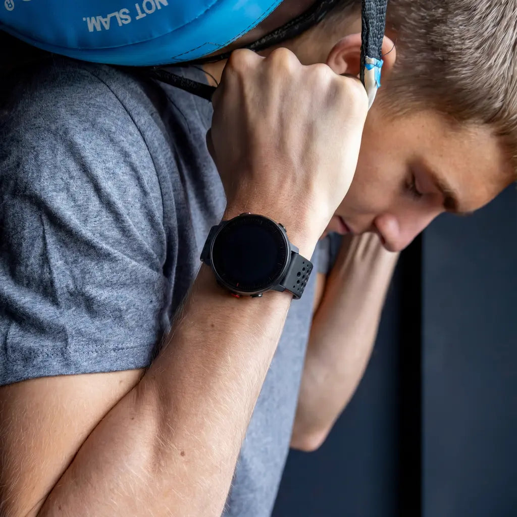 Černý prodyšný náhradní řemínek pro Polar Vantage M