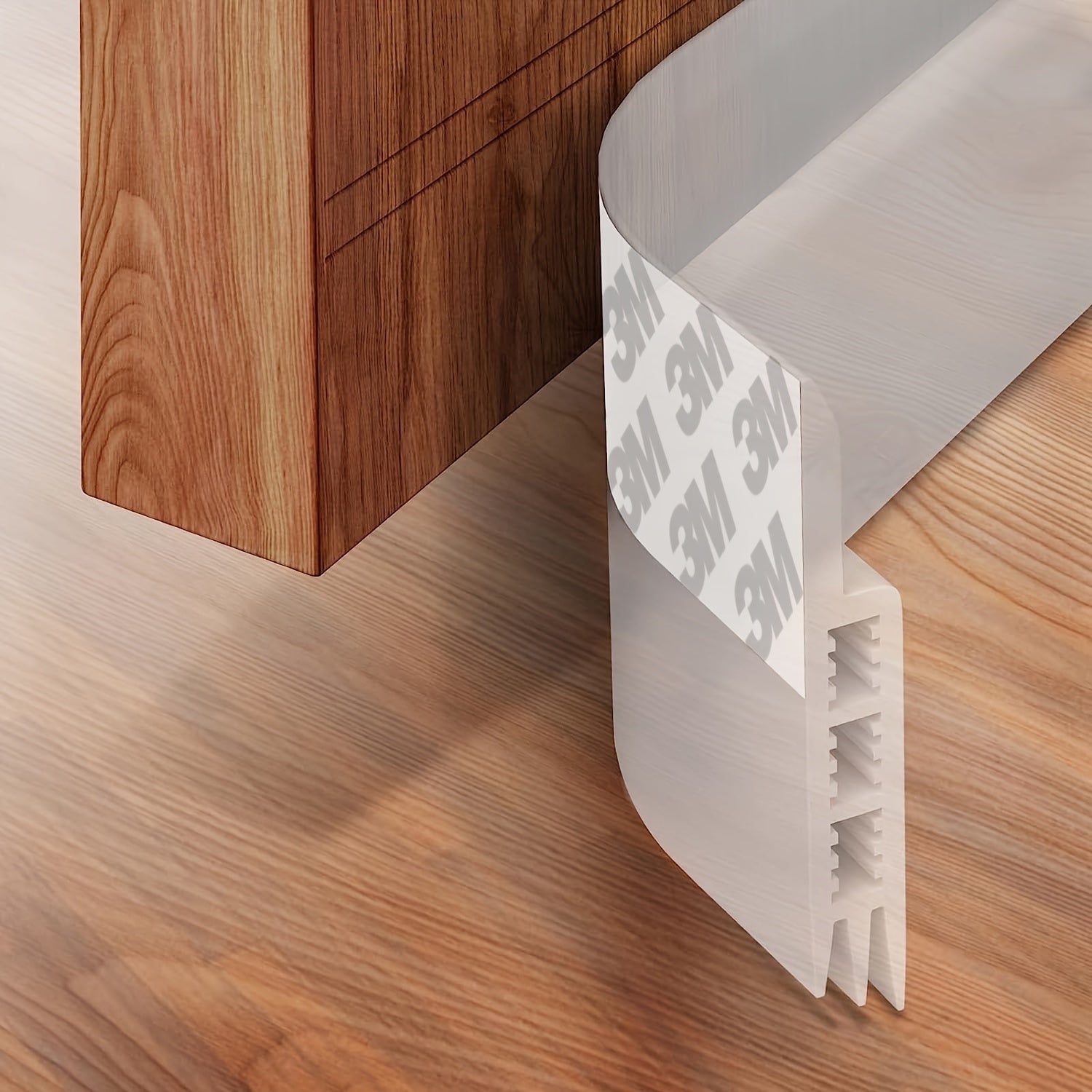 Silicone Door Seal with Adhesive for Drafts & Sound | Ka-mostore