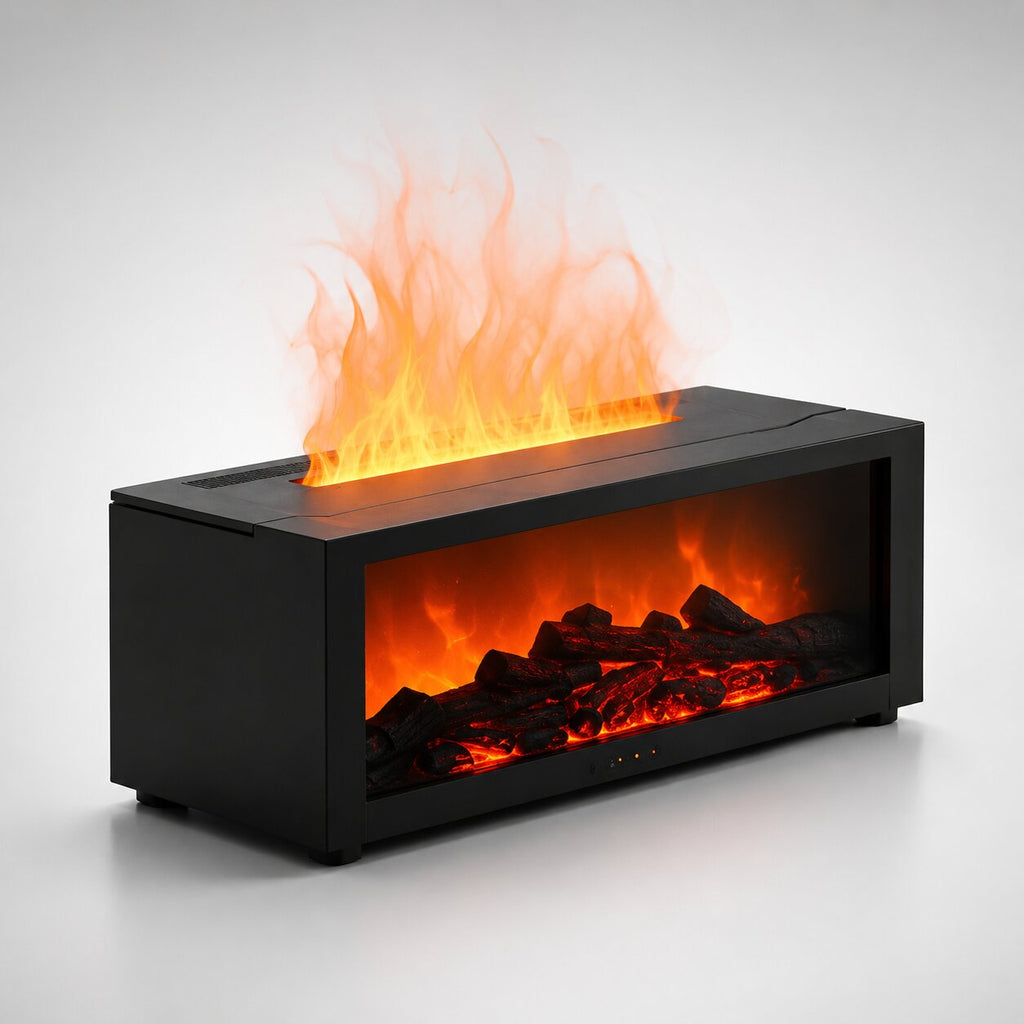 DuftFlamme elektrischer Aroma-Diffusor — Duftlampe mit Flammeneffekt