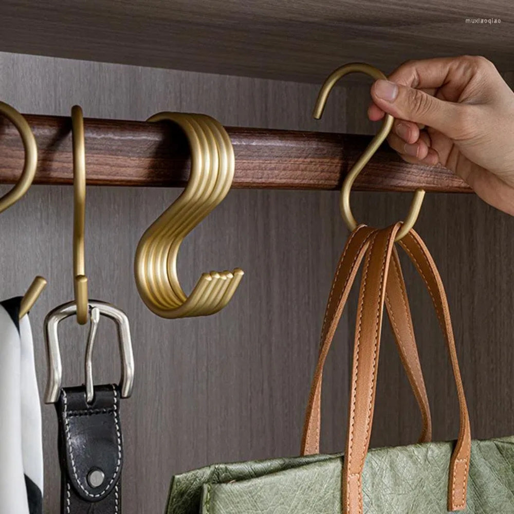 Sturdy S-Hook Hangers | Pack of 3 | Ka-mostore