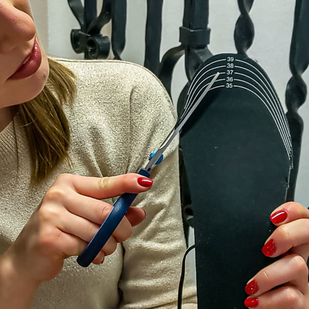 Rechargeable Heated Insoles With USB Power And Adjustable Temperature For Warm Feet