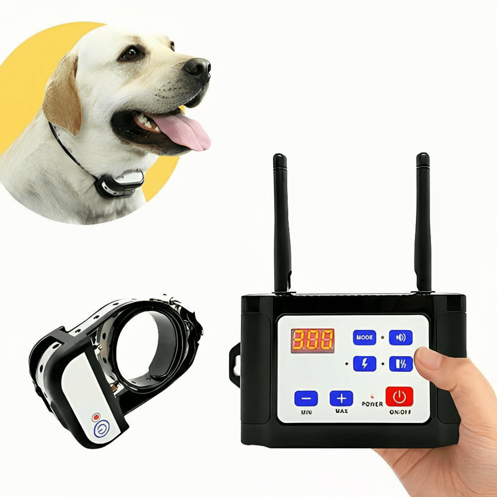 سياج الكلاب اللاسلكي وقلادة التدريب PawGuard 300 — إعداد حدود دون أسلاك مدفونة