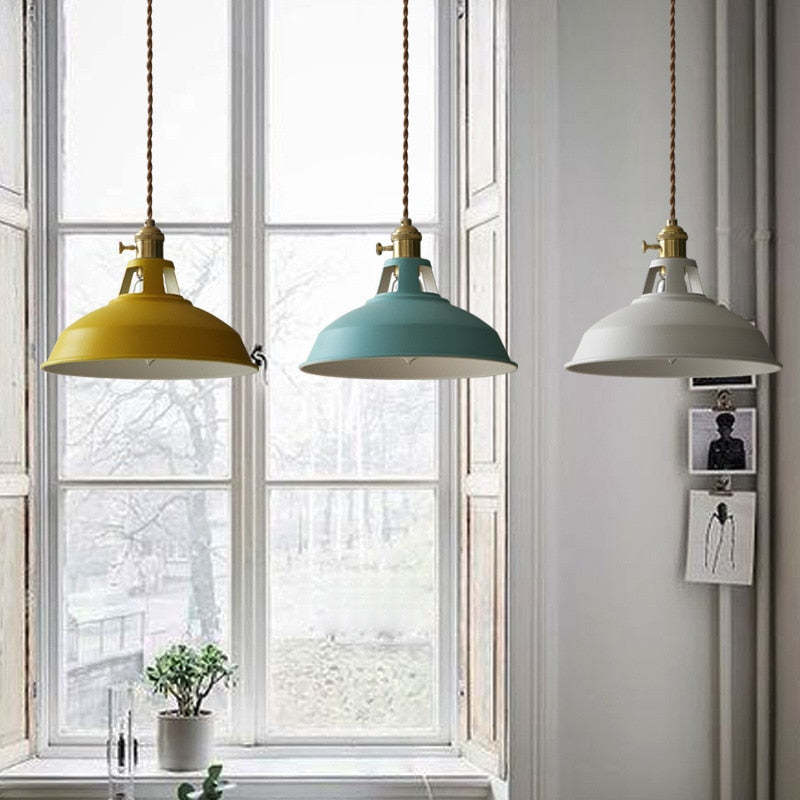 NovaLume Spectrum Morandi Pendant Light With Colorful Glow For Living And Dining Rooms