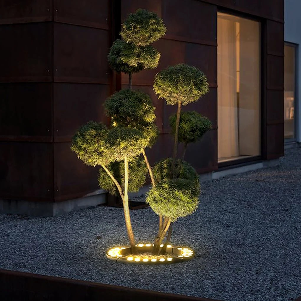 LED Garden Spotlight For Trees, IP65 Aluminum Outdoor Lamp, Warm White