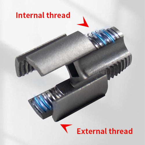 2-in-1 Pipe Thread Cutter — Internal and External Threading Tool