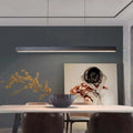 Aerolin Adjustable Height Pendant Light With Industrial LED Style For Modern Interiors