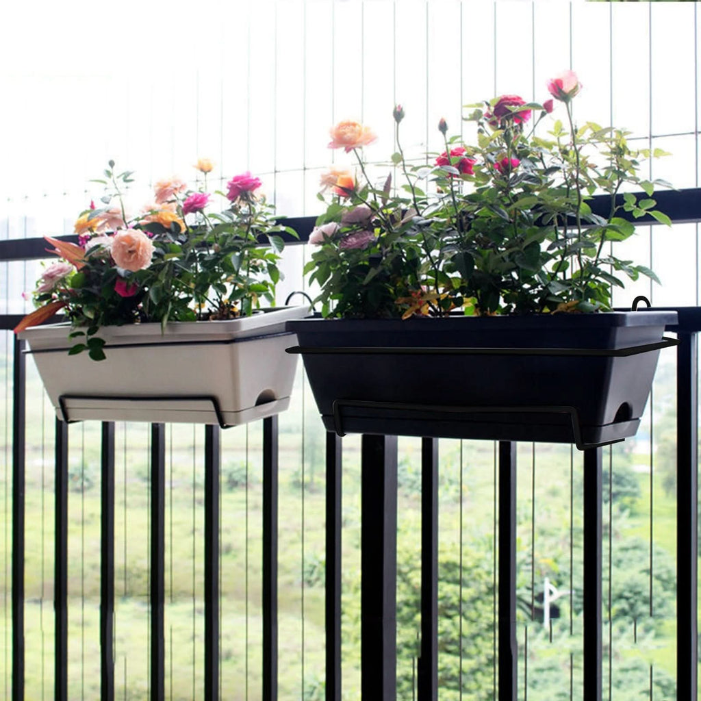 GARDENRAIL Fioriera da appendere alla ringhiera del balcone — Ampio spazio per esporre le piante