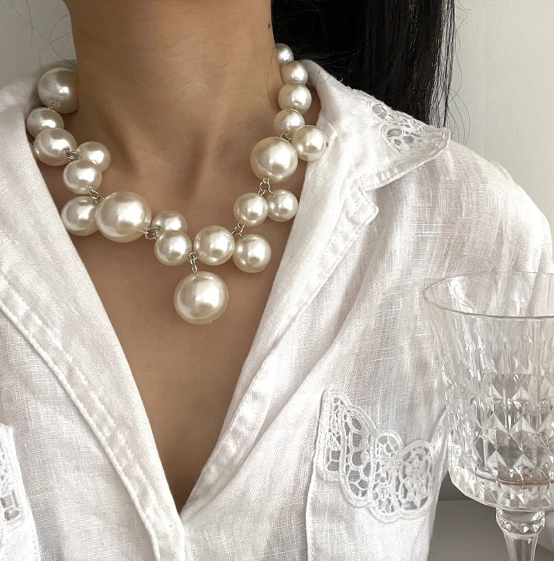 Elegáns gyöngysor nyaklánc – időtlen elegancia | Ka-mostore